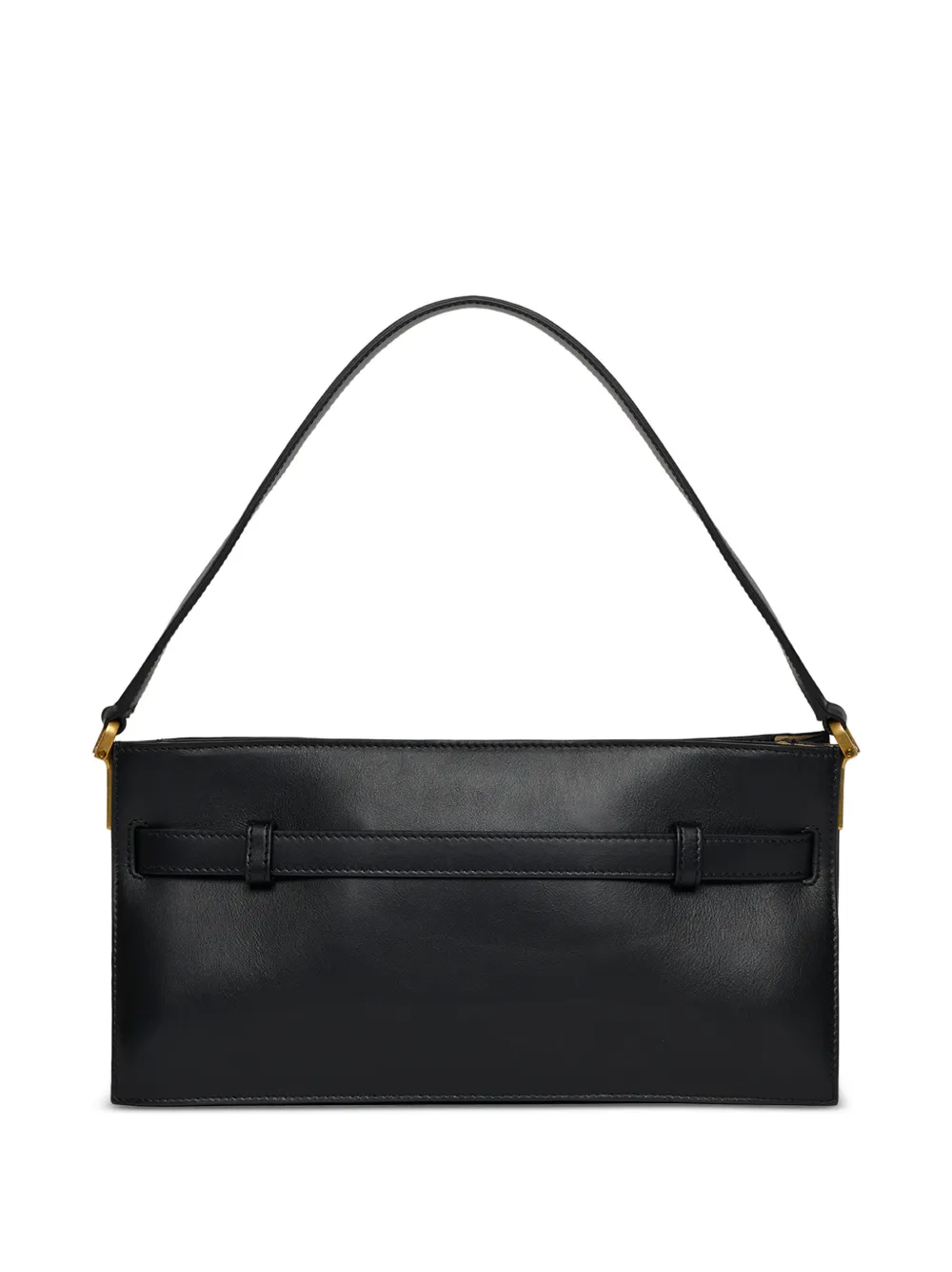 Nanushka Mini Harmonica buckle-detail Shoulder Bag | Black