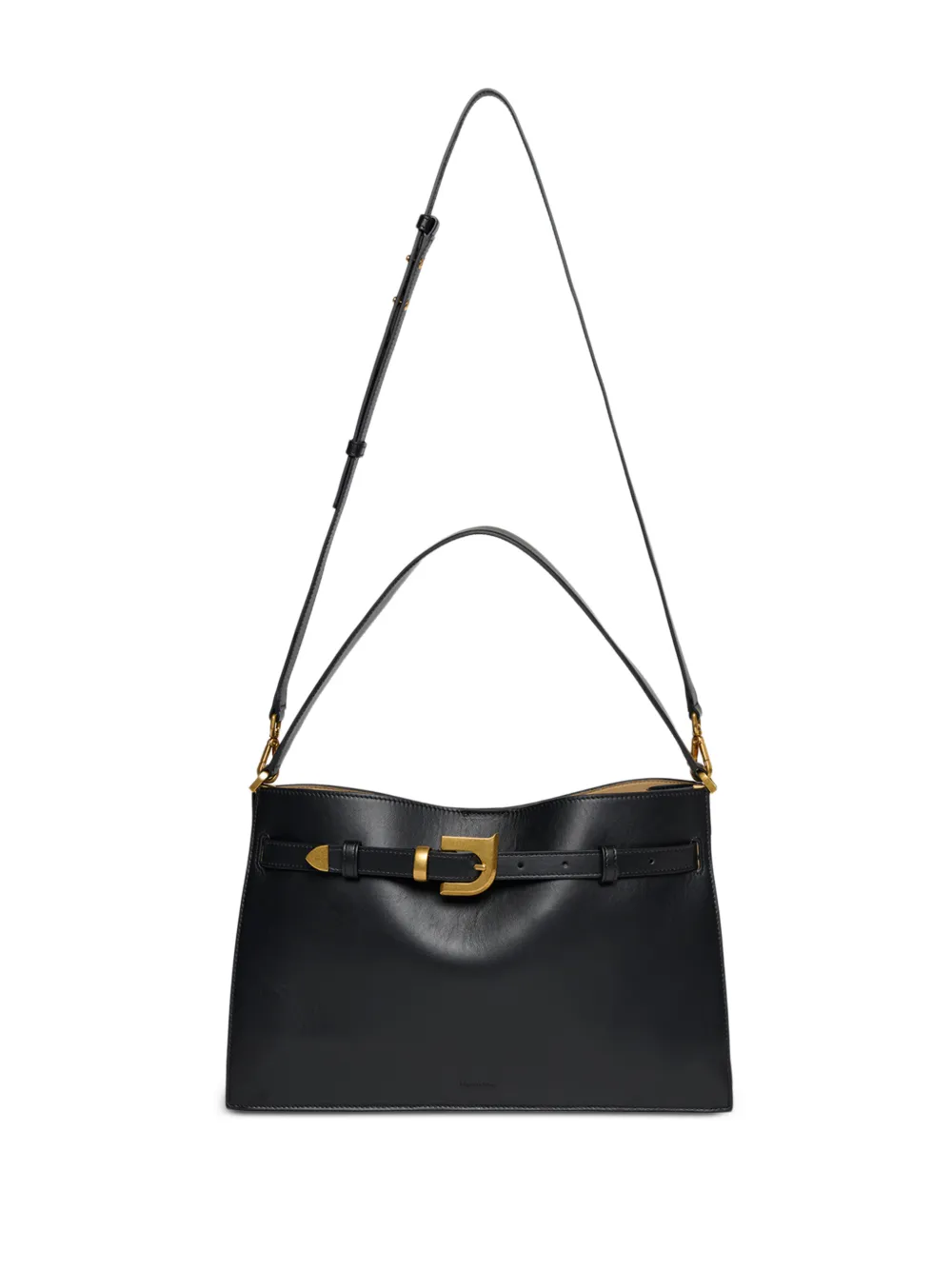 Nanushka Harmonica shopper met gespdetail Zwart