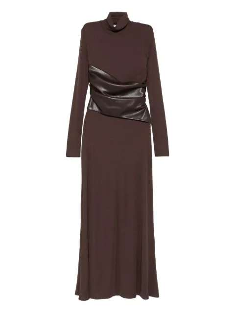 Nanushka turtleneck maxi dress