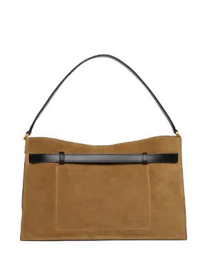 nanushka ナヌーシュカ フェイクレザーミニバッグ Harmonica Mini - Leather bag - Black – Nanushka