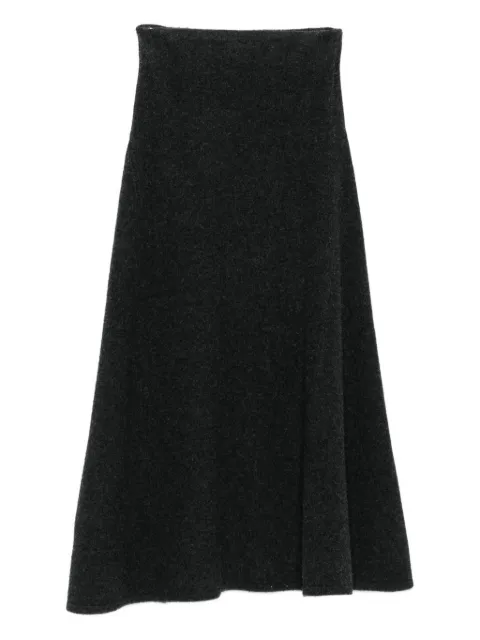 Nanushka A-line knitted midi skirt