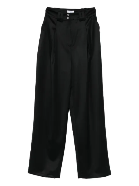 Vestiaire d'un Oiseau Libre pleated-front press-stud trousers