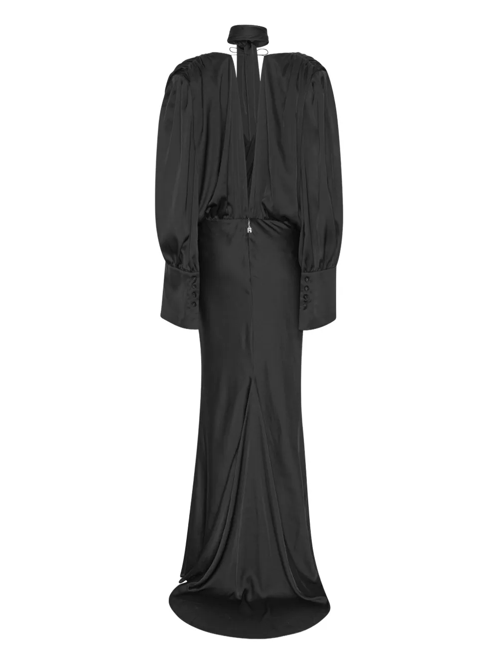 ROTATE BIRGER CHRISTENSEN robe longue à manches longues | noir | Image 1