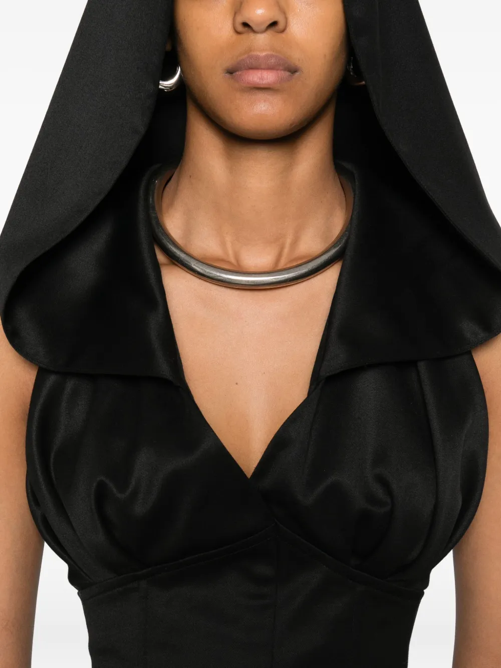 Vestiaire D'un Oiseau Libre Corset Vest In Black
