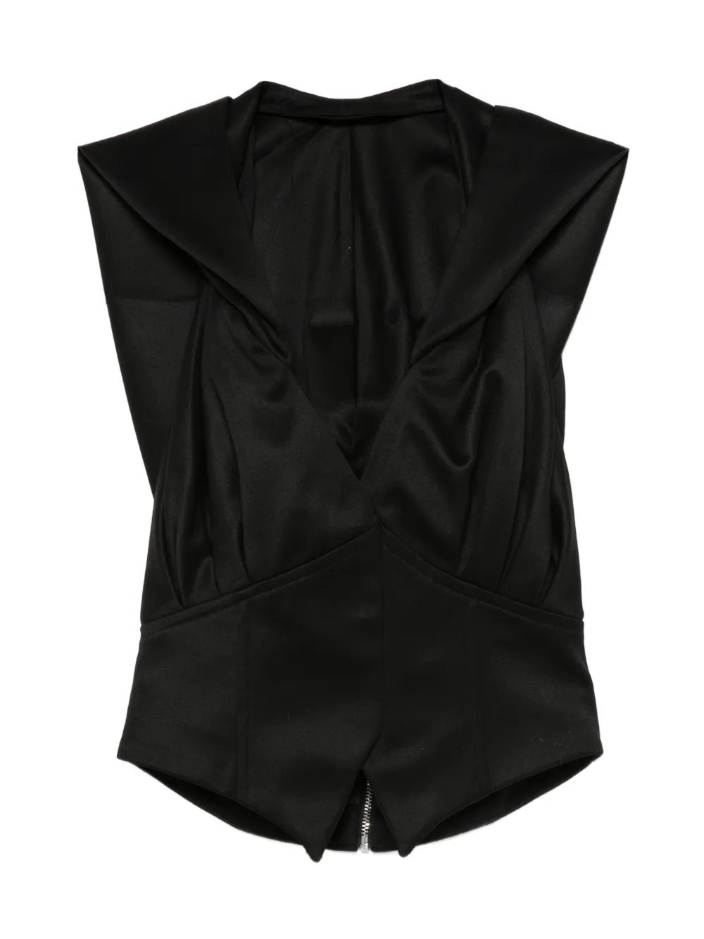 Vestiaire d'un Oiseau Libre コルセット トップ - ブラック Vestiaire d'un Oiseau Libre コルセット トップ - ブラック