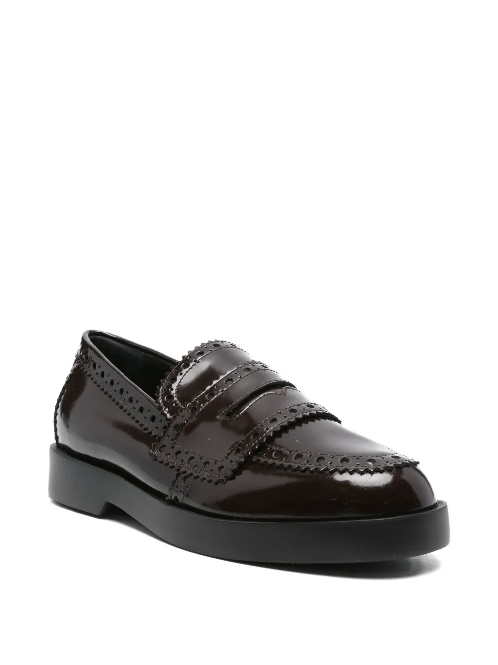 AGL Andrea geweven loafers - Bruin