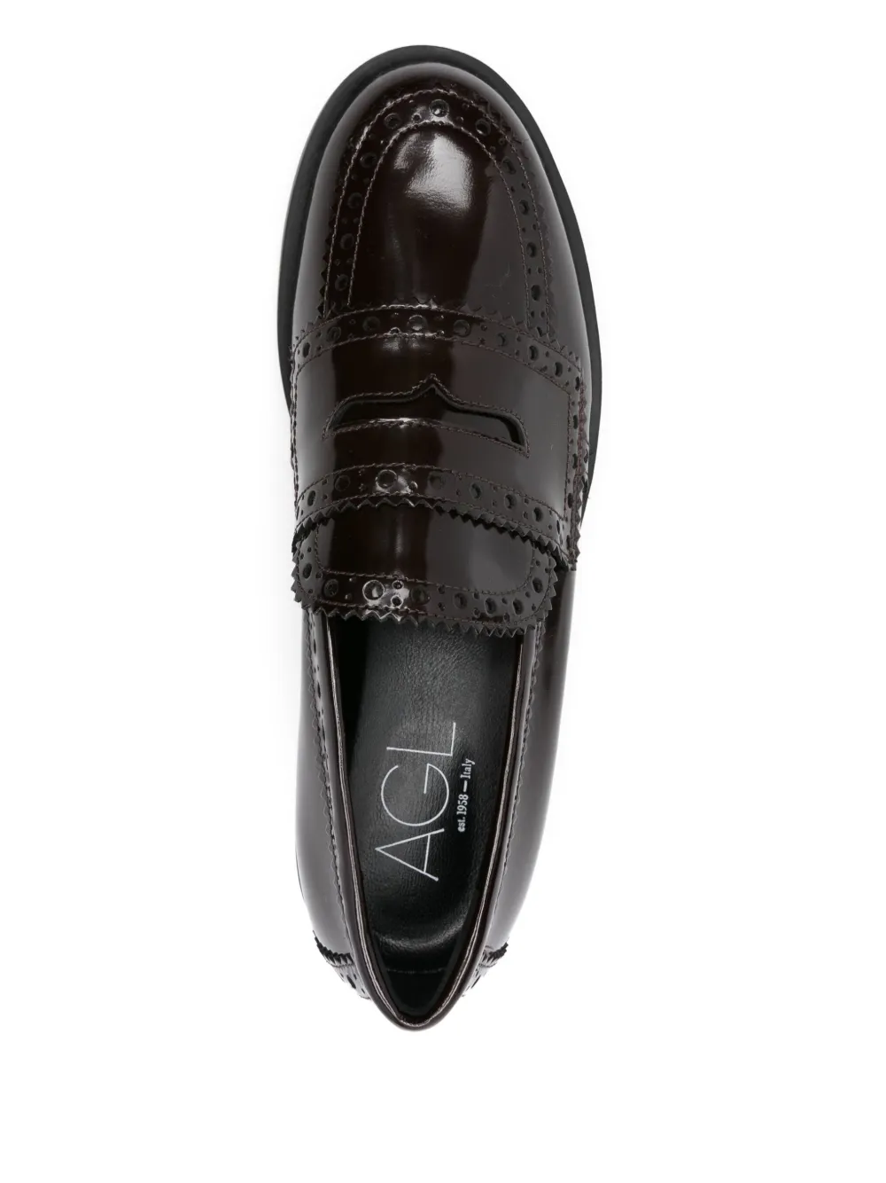 Agl Attilio Giusti Leombruni Andrea Loafers In Brown