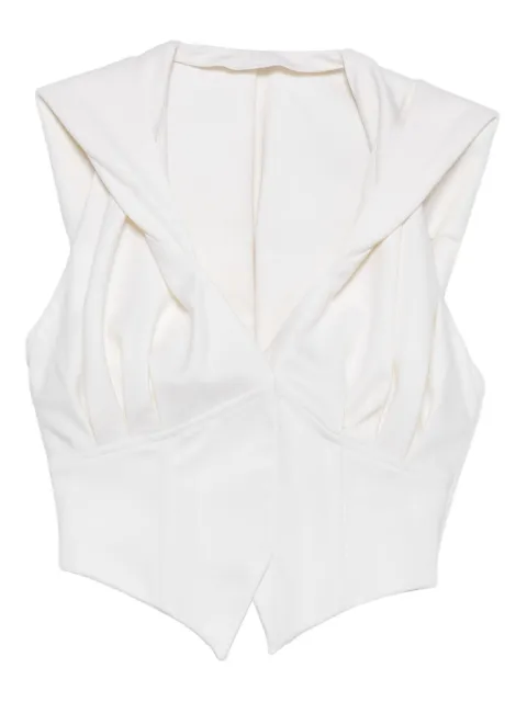 Vestiaire d'un Oiseau Libre hooded corset vest