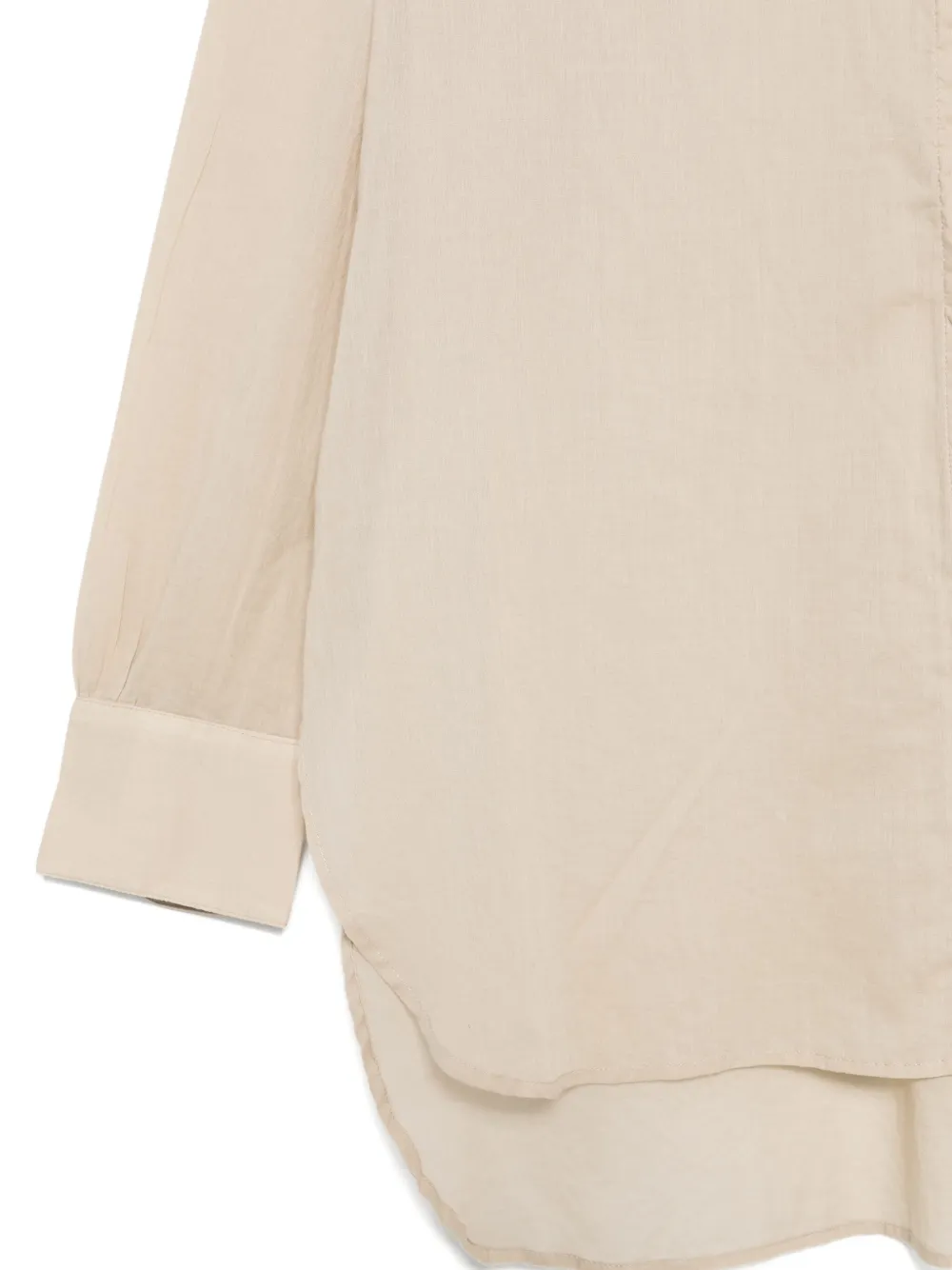 Officine Generale Augustine Button-up Shirt In Neutral