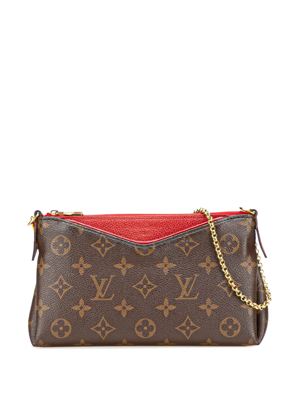 2017 Monogram Pallas Clutch satchel