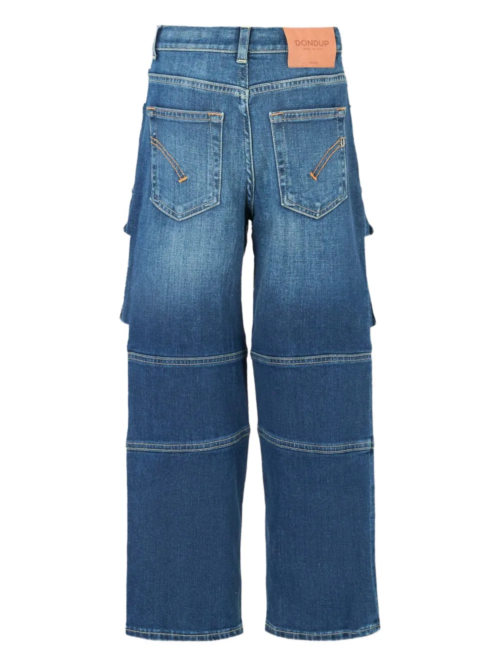 DONDUP KIDS cargo-pocket jeans Blauw
