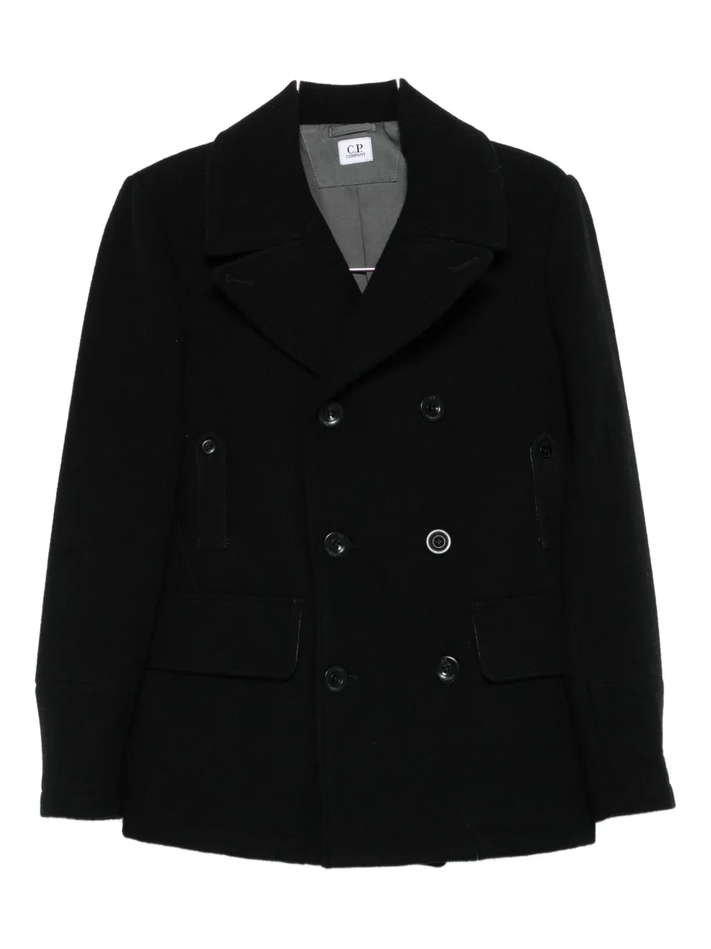 C.P. Company double-breasted blazer Zwart