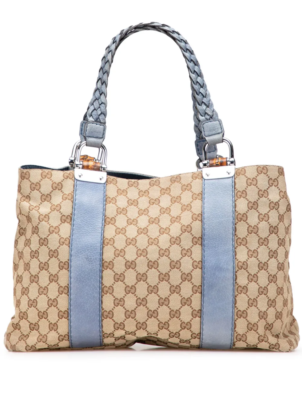 2000-2015 Medium GG Canvas Bamboo Libeccio tote bag