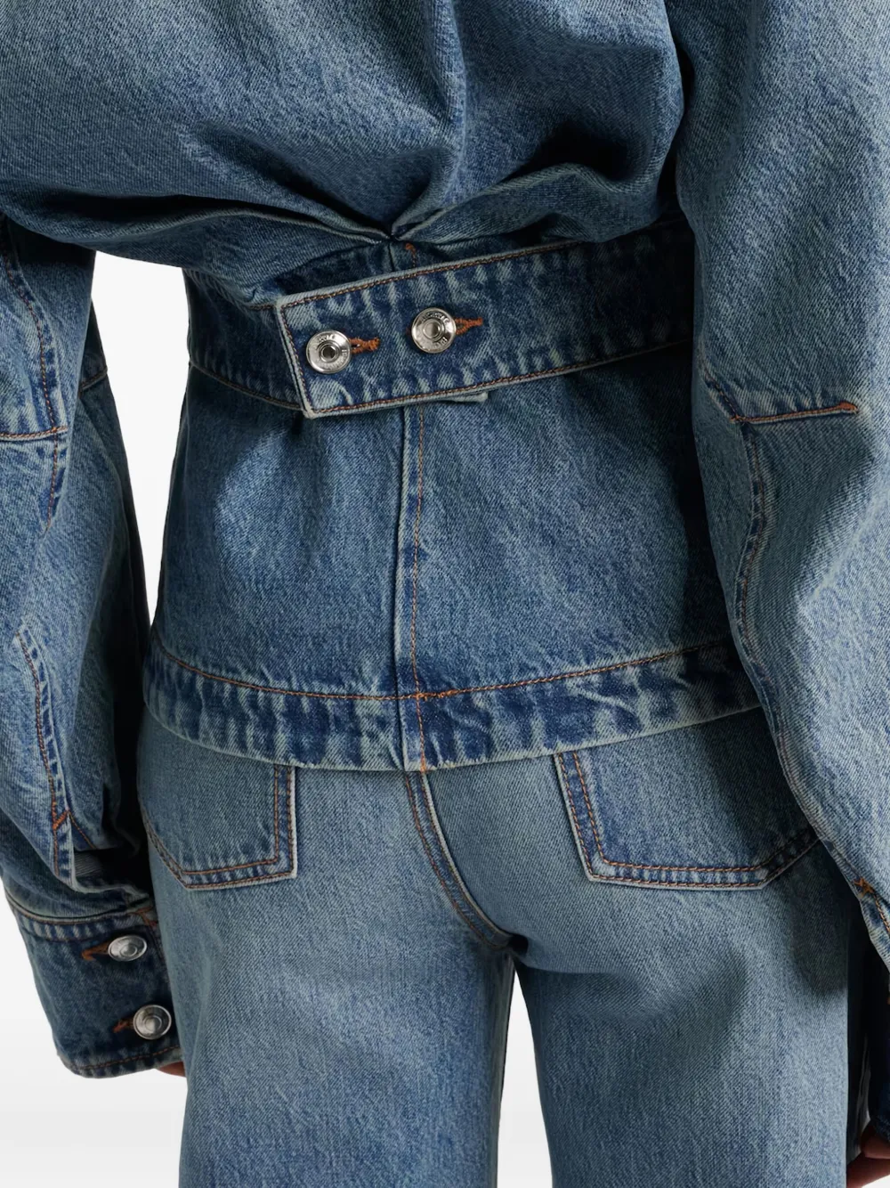 Sportmax Denim jack Blauw