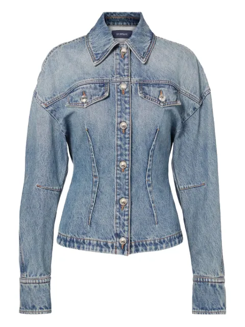 Sportmax belted denim jacket