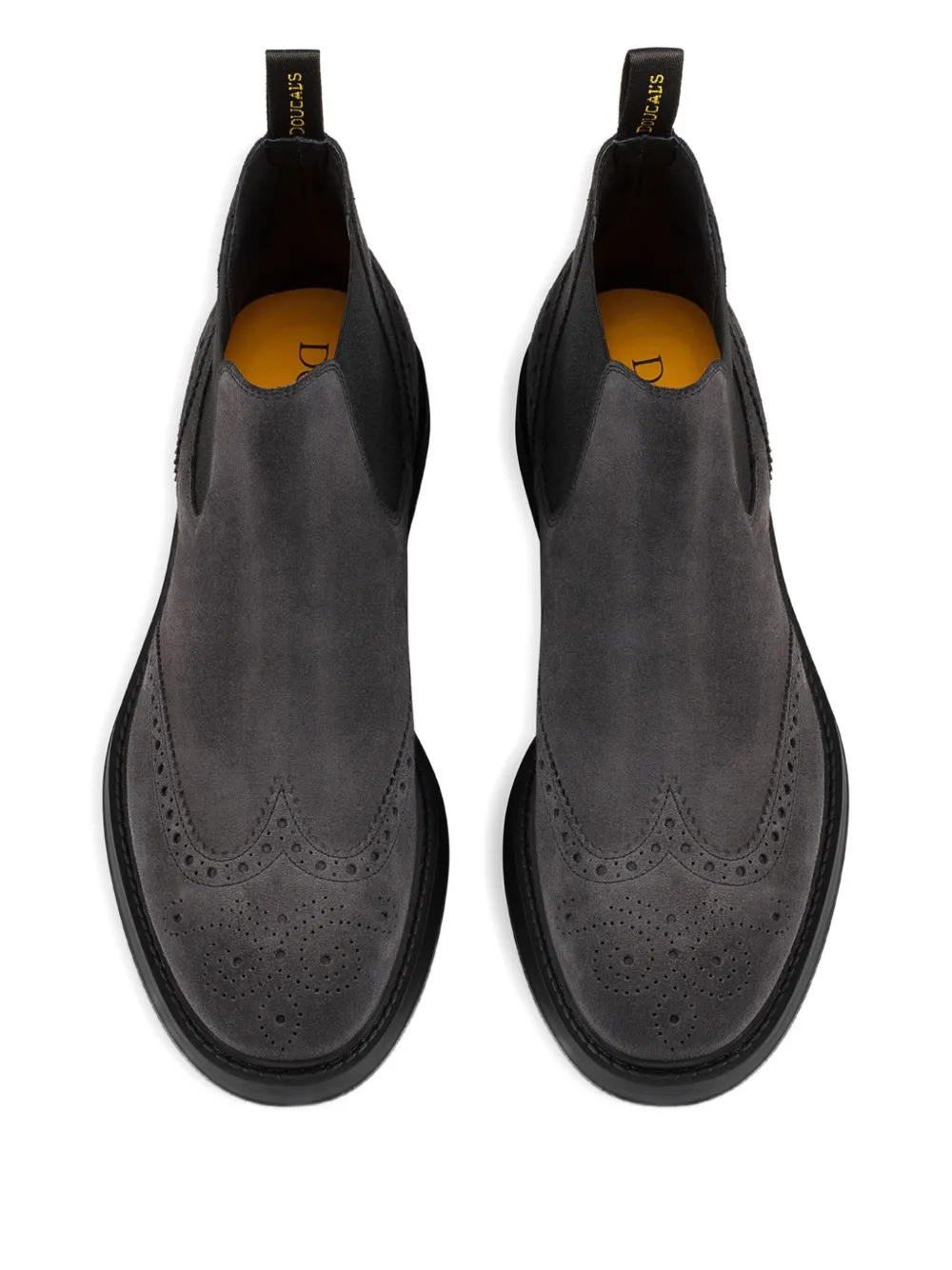 Doucal's suede chelsea boots Grey