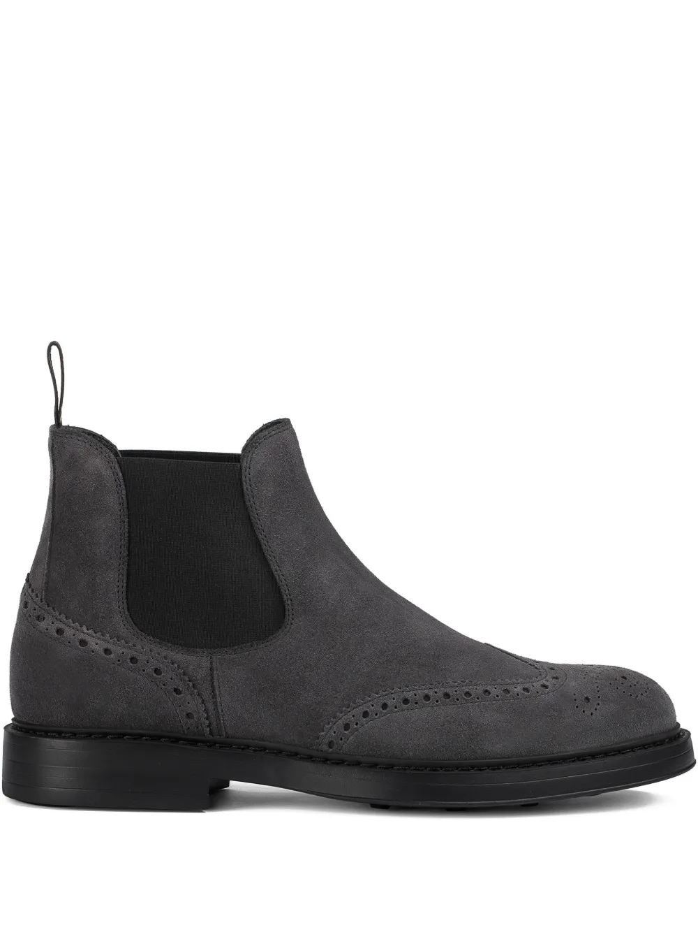 Doucal's suede chelsea boots Grey