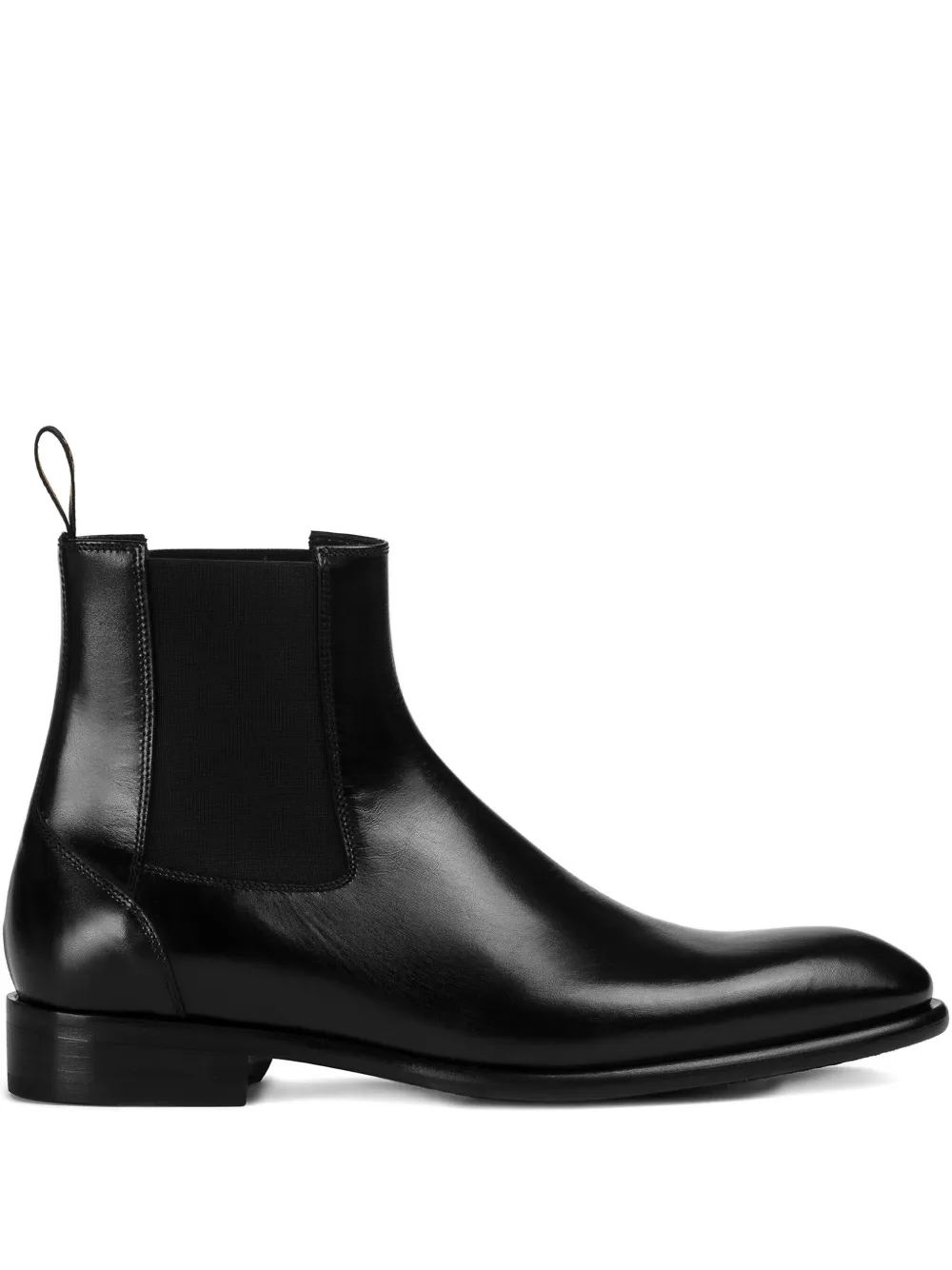 Doucal's leather chelsea boots Black
