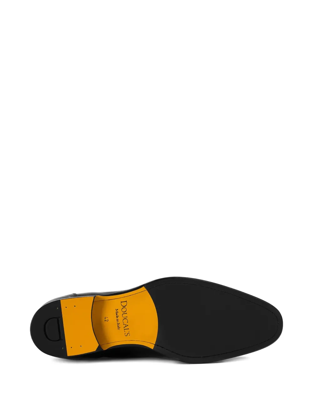 Doucal's leather chelsea boots Black
