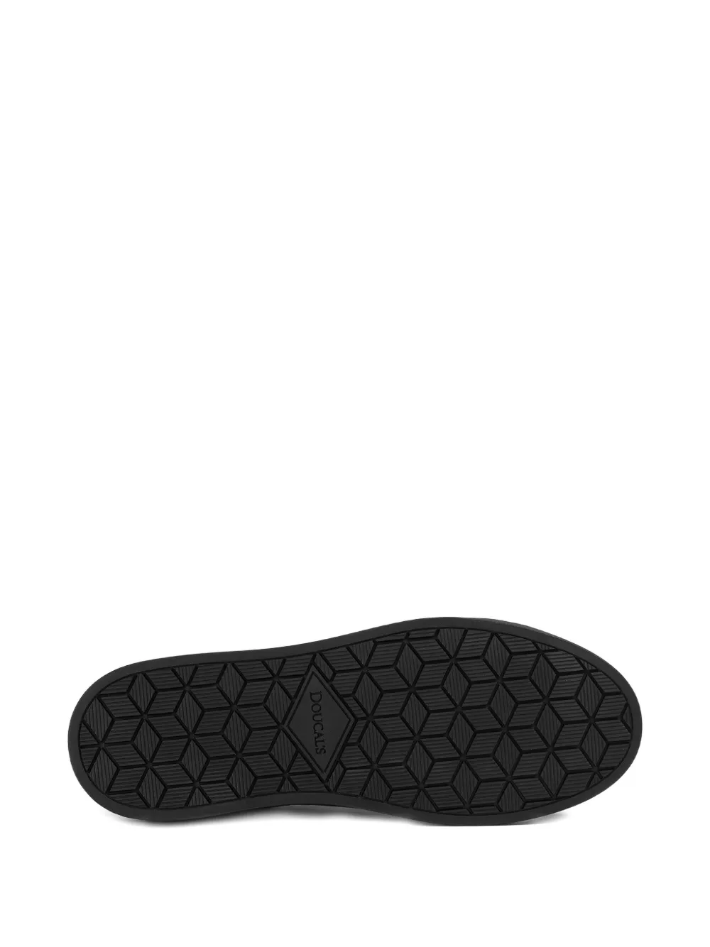 Doucal's leather lace-up sneakers Black