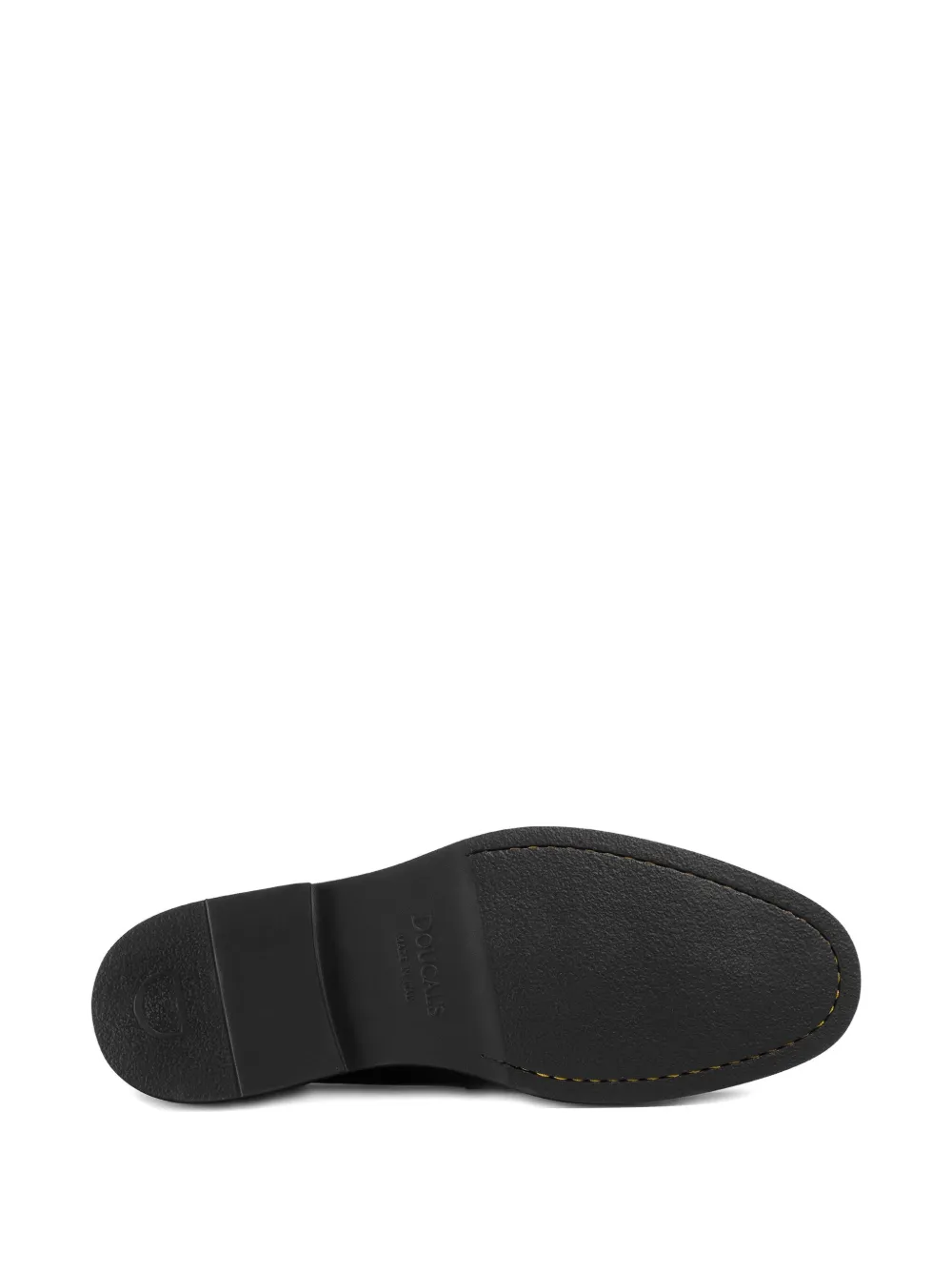 Doucal's leather loafers Black