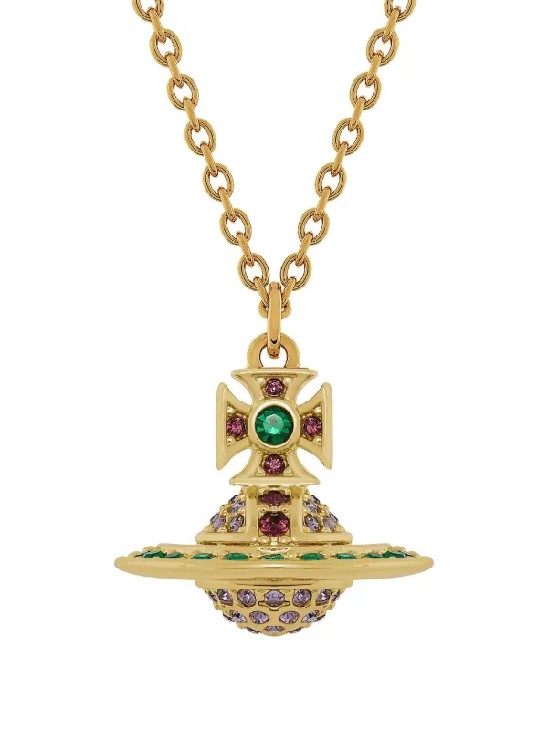 Vivienne Westwood Orb-pendant Necklace in Gold