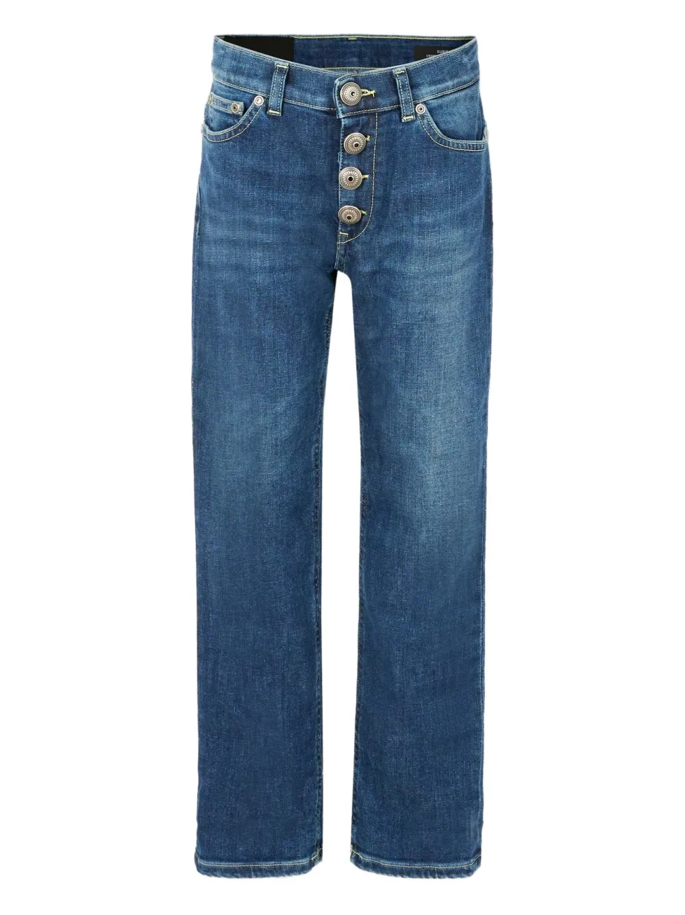 DONDUP KIDS button-detail jeans Blauw
