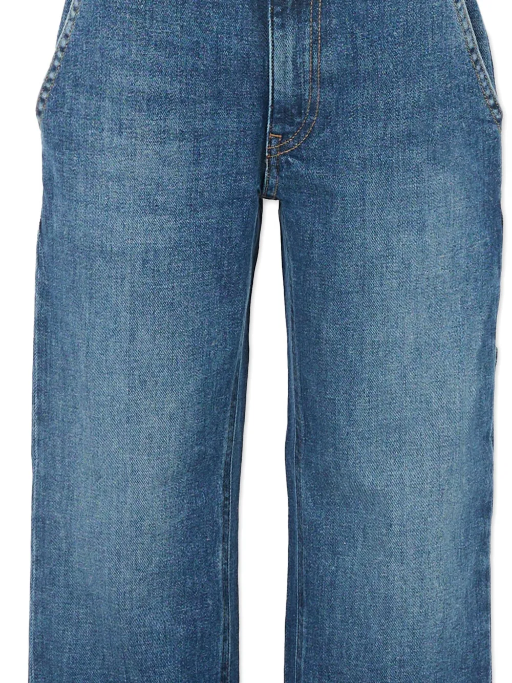 DONDUP KIDS button-detail jeans Blauw