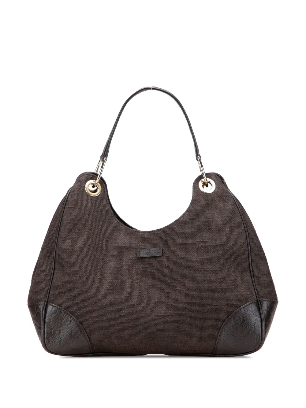 2000-2015 Guccissima Trimmed Canvas shoulder bag