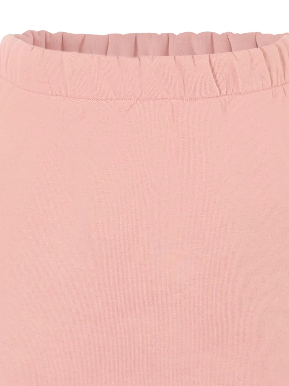 Douuod Kids elastic-waistband cotton skirt Roze