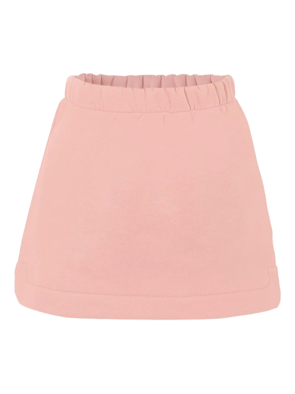 Douuod Kids elastic-waistband cotton skirt Roze