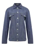 Amapô button-fastening denim jacket - Blue