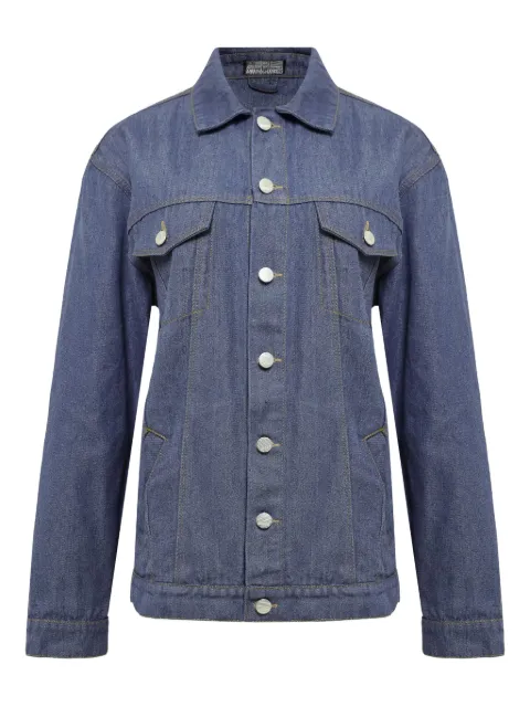 Amapô button-fastening denim jacket