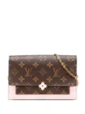 Louis Vuitton Pre-Owned 2019 Monogram Flore Wallet On Chain crossbody bag - Brown