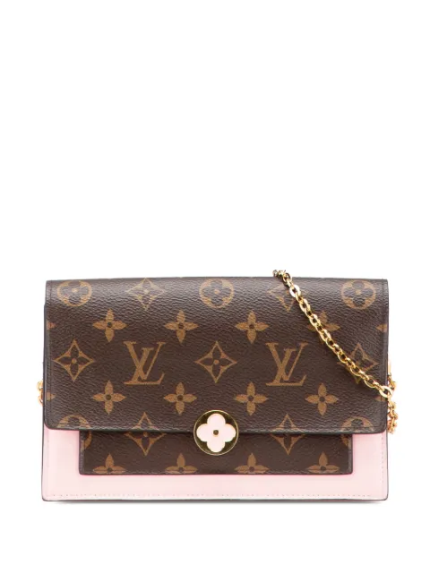 Louis Vuitton Pre-Owned bolsa crossbody Flore con monograma y cadena 2019