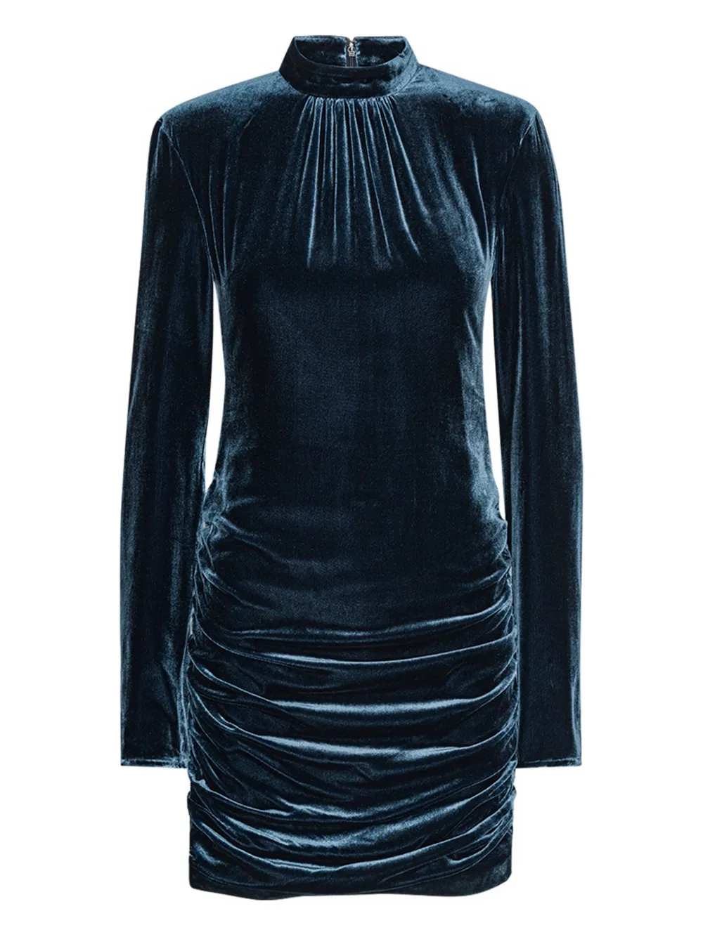 ROTATE BIRGER CHRISTENSEN velvet mini dress | Blue | Image 1