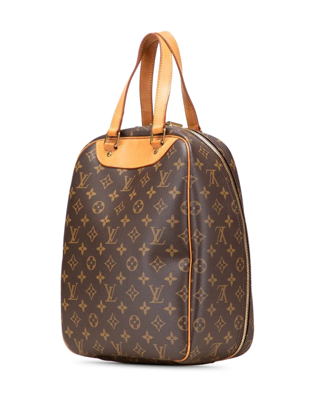 Pre-owned Louis Vuitton 2000 Monogram Excursion Handbag In Brown