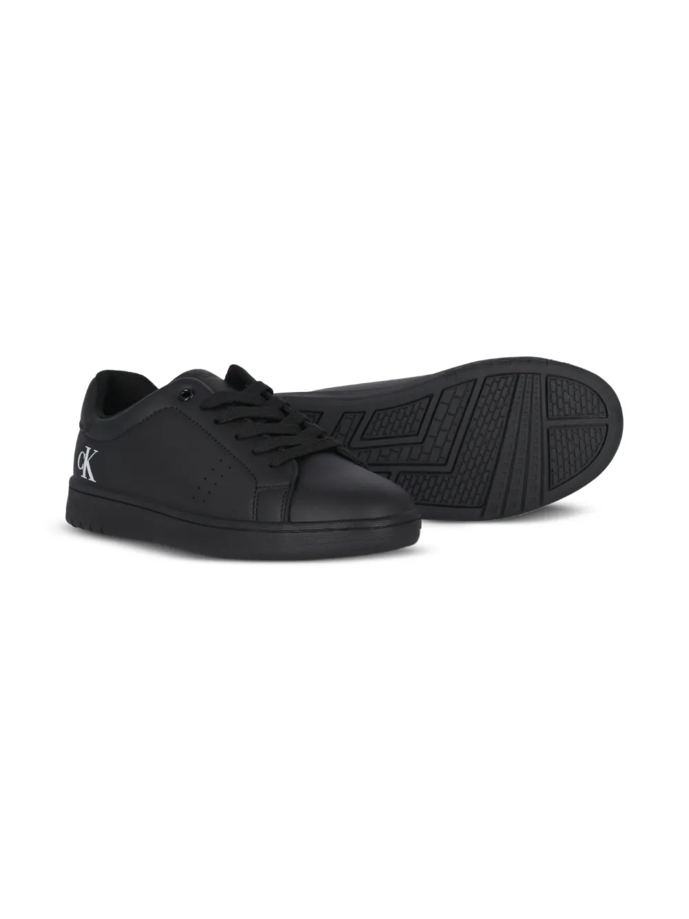 Calvin Klein Kids logo-print sneakers Black