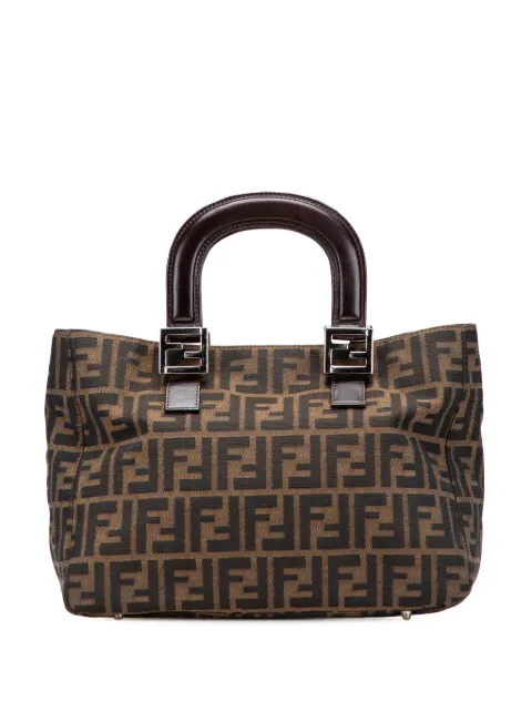 Fendi Pre-Owned 20th Century Small Zucca Canvas Twins tote bag