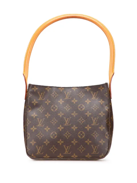Louis Vuitton Pre-Owned Borsa a spalla Looping MM con monogramma 2001