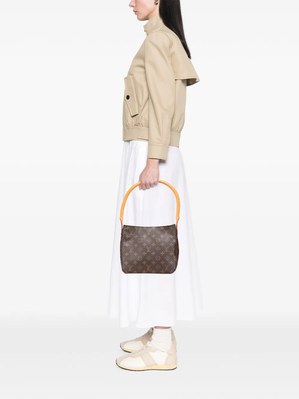 Louis Vuitton Pre-Owned 2001 Monogram Looping MM shoulder bag | Pre-Owned | Image 2