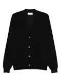Lardini button-front wool cardigan - Black