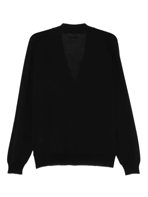 Lardini ボタン カーディガン | ブラック | FARFETCH JP