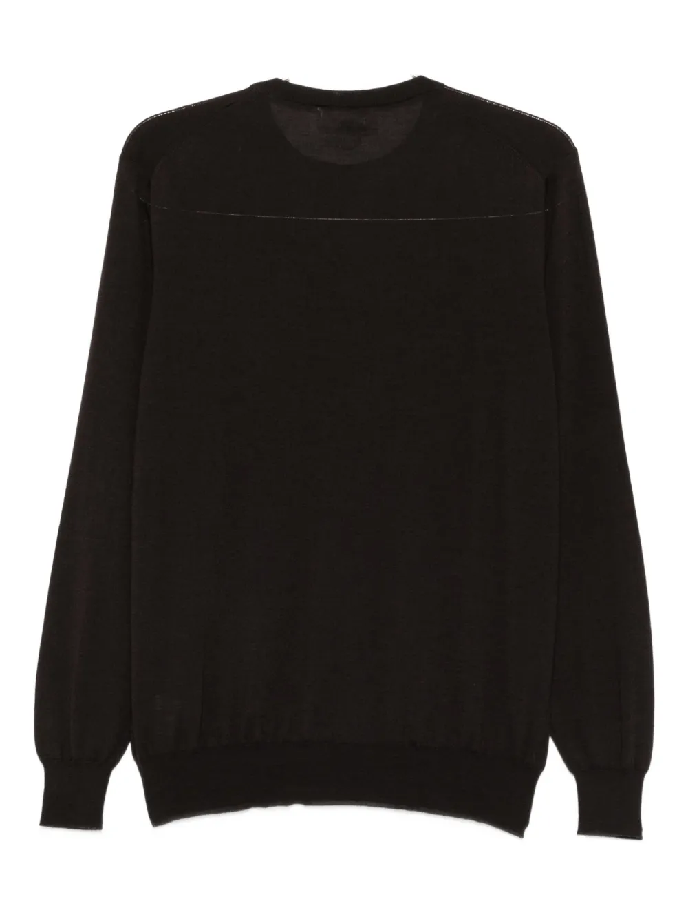 Lardini Sweater met ronde hals Bruin