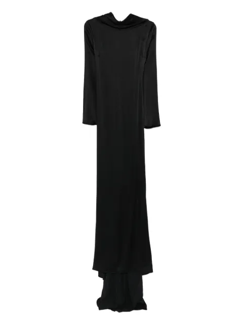Giuseppe Di Morabito cowl-neck high-low maxi dress