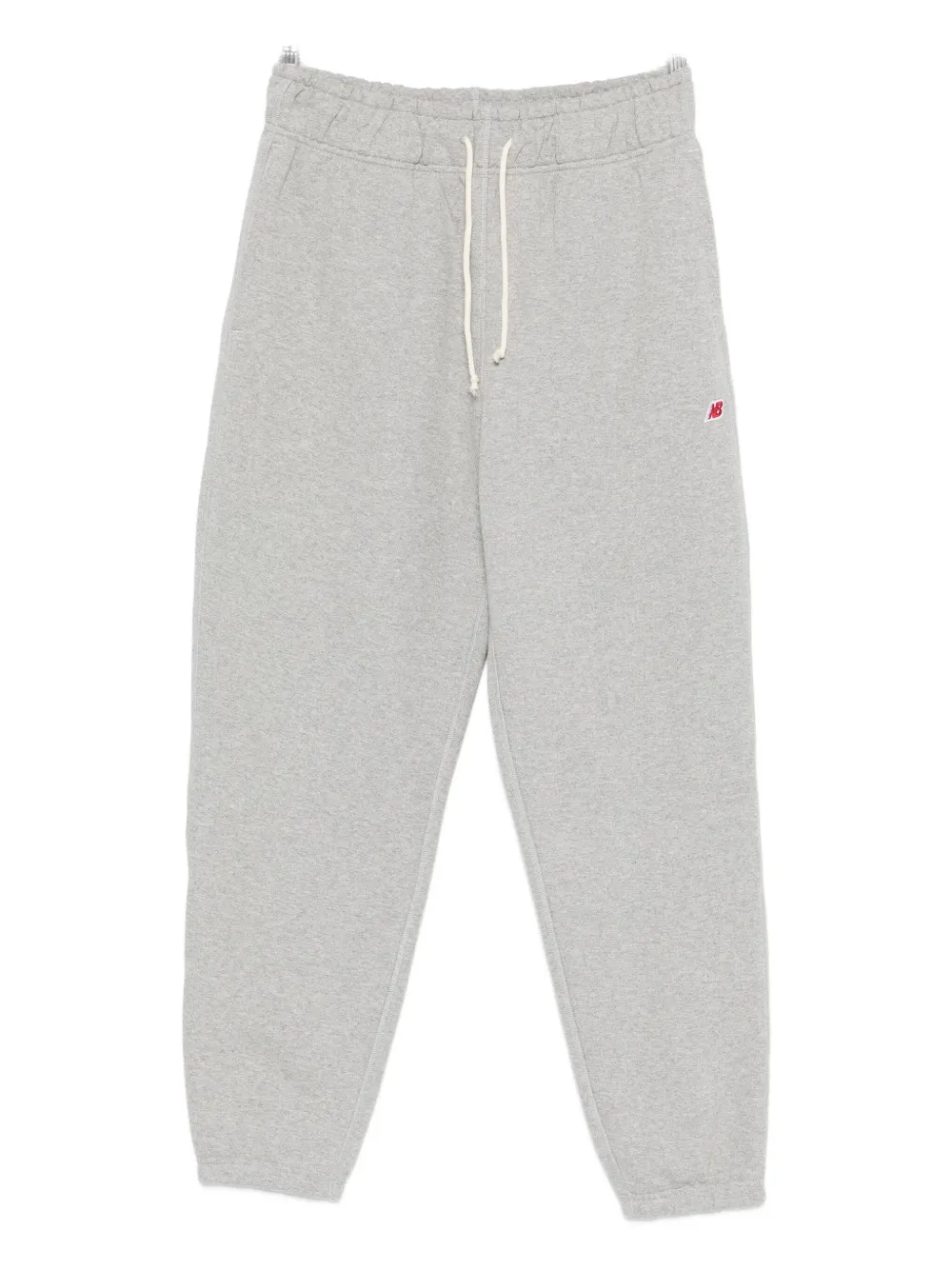 New Balance logo-embroidered sweatpants Grijs
