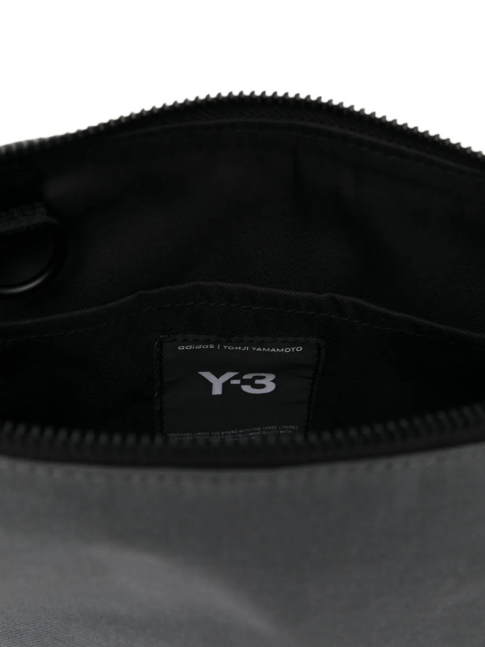 Y-3 Messengertas met gespsluiting Grijs