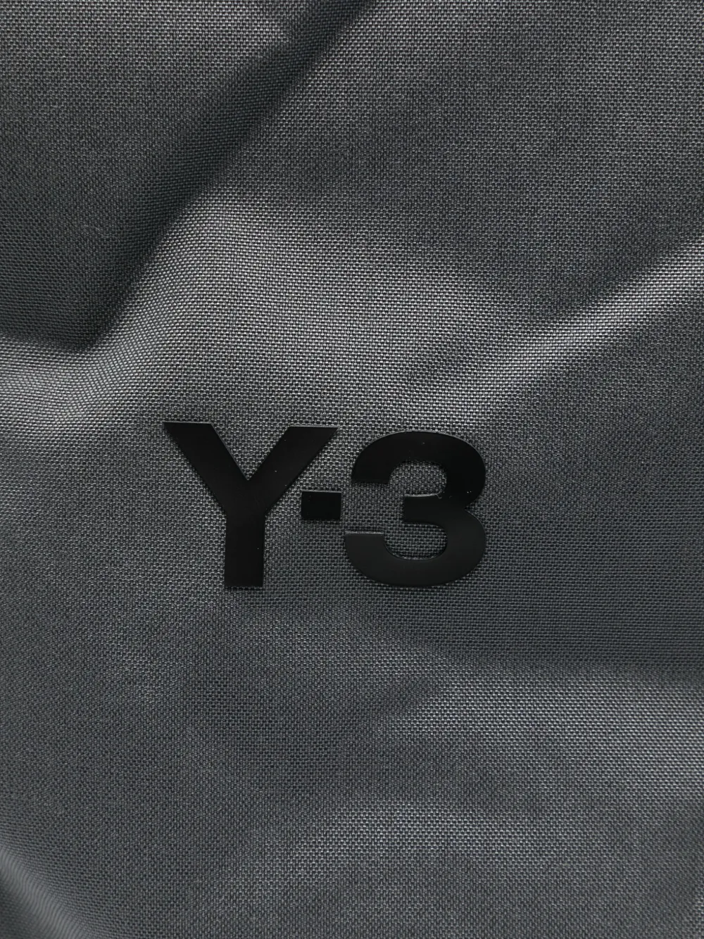 Y-3 Rugzak met logoplakkaat Grijs