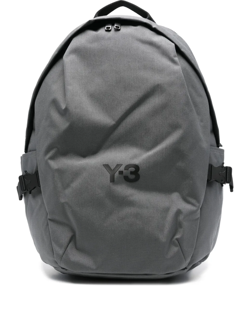 Y-3 Rugzak met logoplakkaat Grijs