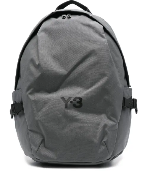 Y-3 logo-plaque backpack